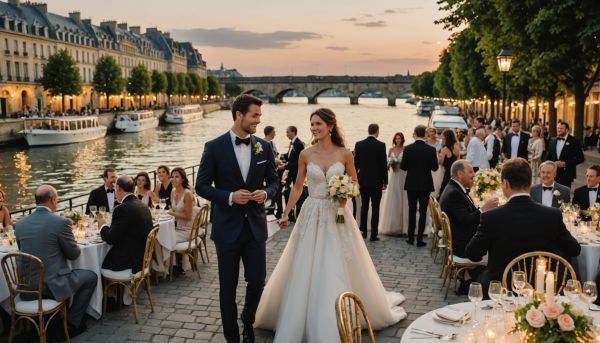 Comment organiser un mariage sur la seine